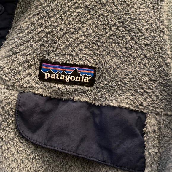 Patagonia Snap T Pullover Womens Small Fleece Jacket Blue - Picture 8 of 8